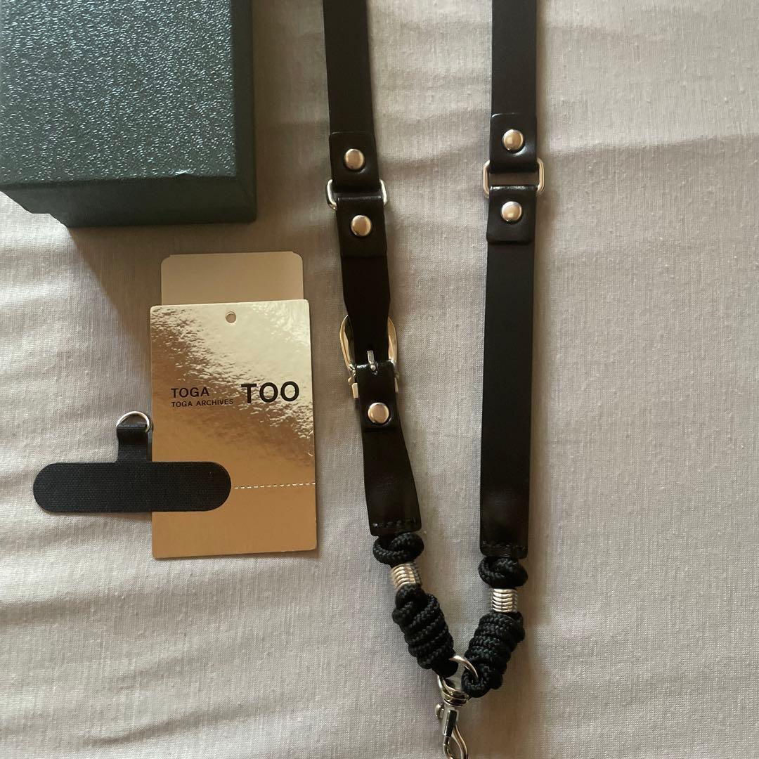 TOGA PULLA Leather phone strap 美品 TOGA PULLA Leather phone strap 美品
