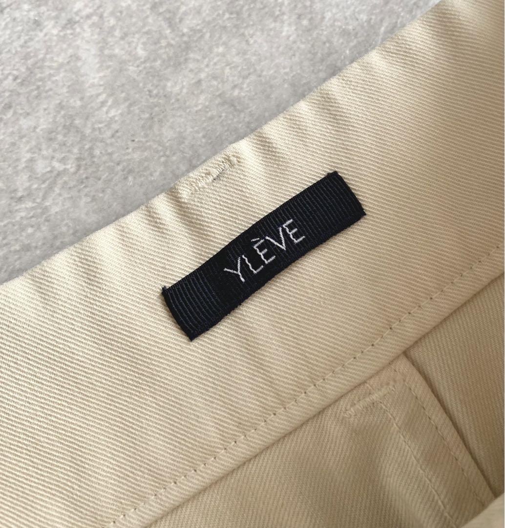 美品】 YLEVE / イレーヴ | コットン テーパードパンツ 2