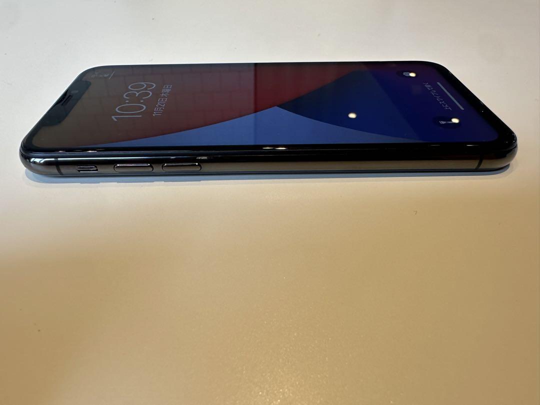 【液晶割れあり】Apple iPhone X 256GB Apple iPhone X 256GB Space Gray w/ Cracked Front & Back