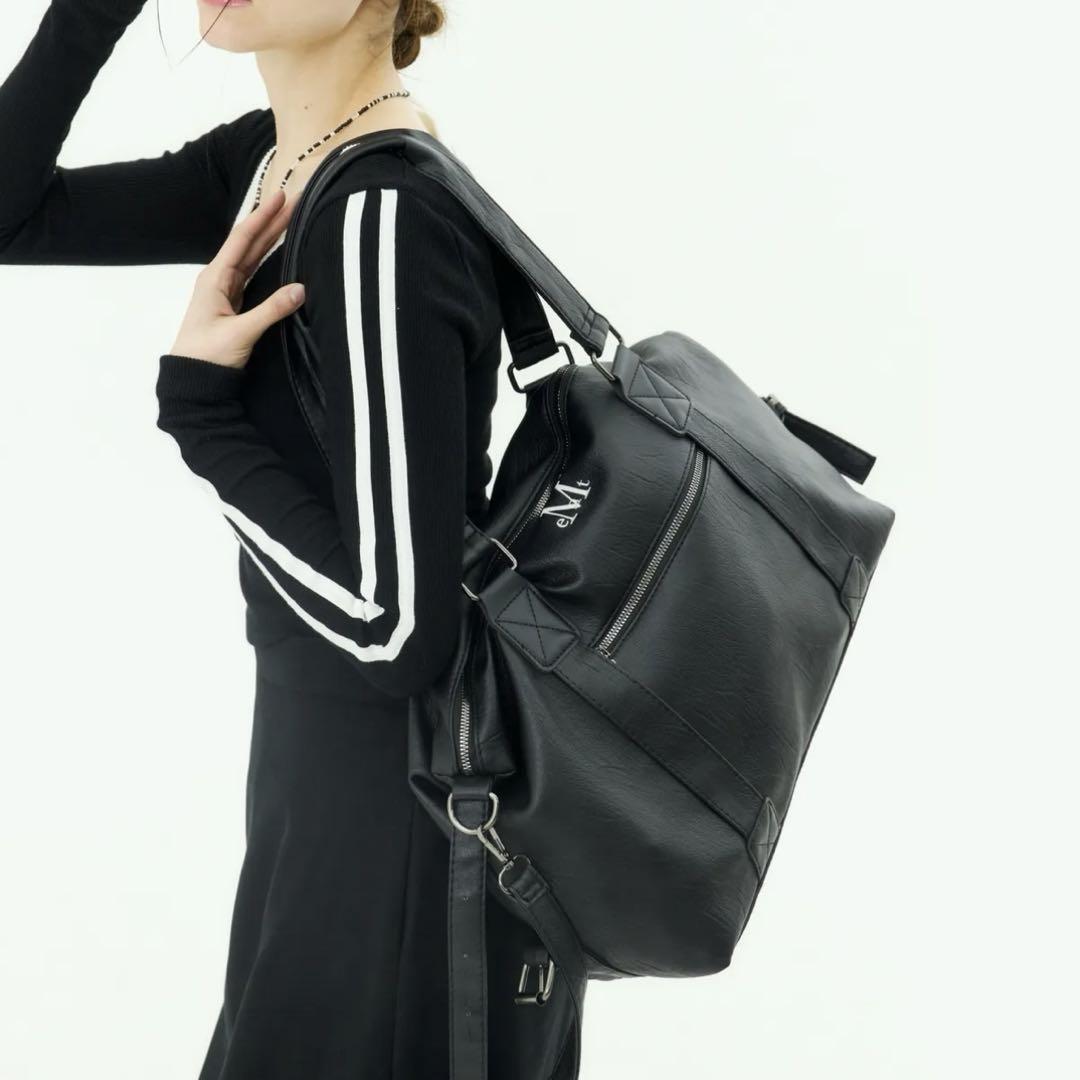 【MUCENT】Prime Wrinkle Leather Tote Bag★男女共用★追跡可能 MUCENT PRIME WRINKLE LEATHER TOTE BAG 5BNY182 (MUCENT/トート