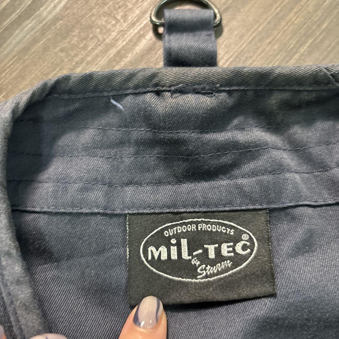 7BS2 【MiLTEC】フィッシングベスト　ミリタリー　古着　ヴィンテージ