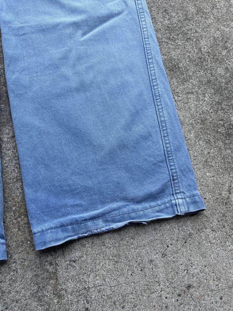 70s フレンチ ワークパンツ パッチワーク ユーロワーク ボロ 古着
