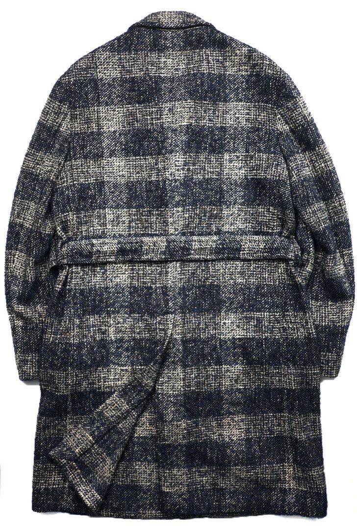 LARDINI ラルディーニ チェックツイード トレンチコート 50 L