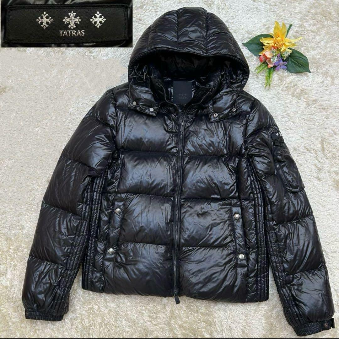 極美品 タトラス ダウンジャケット BELBO ベルボ ナイロン ブラック L