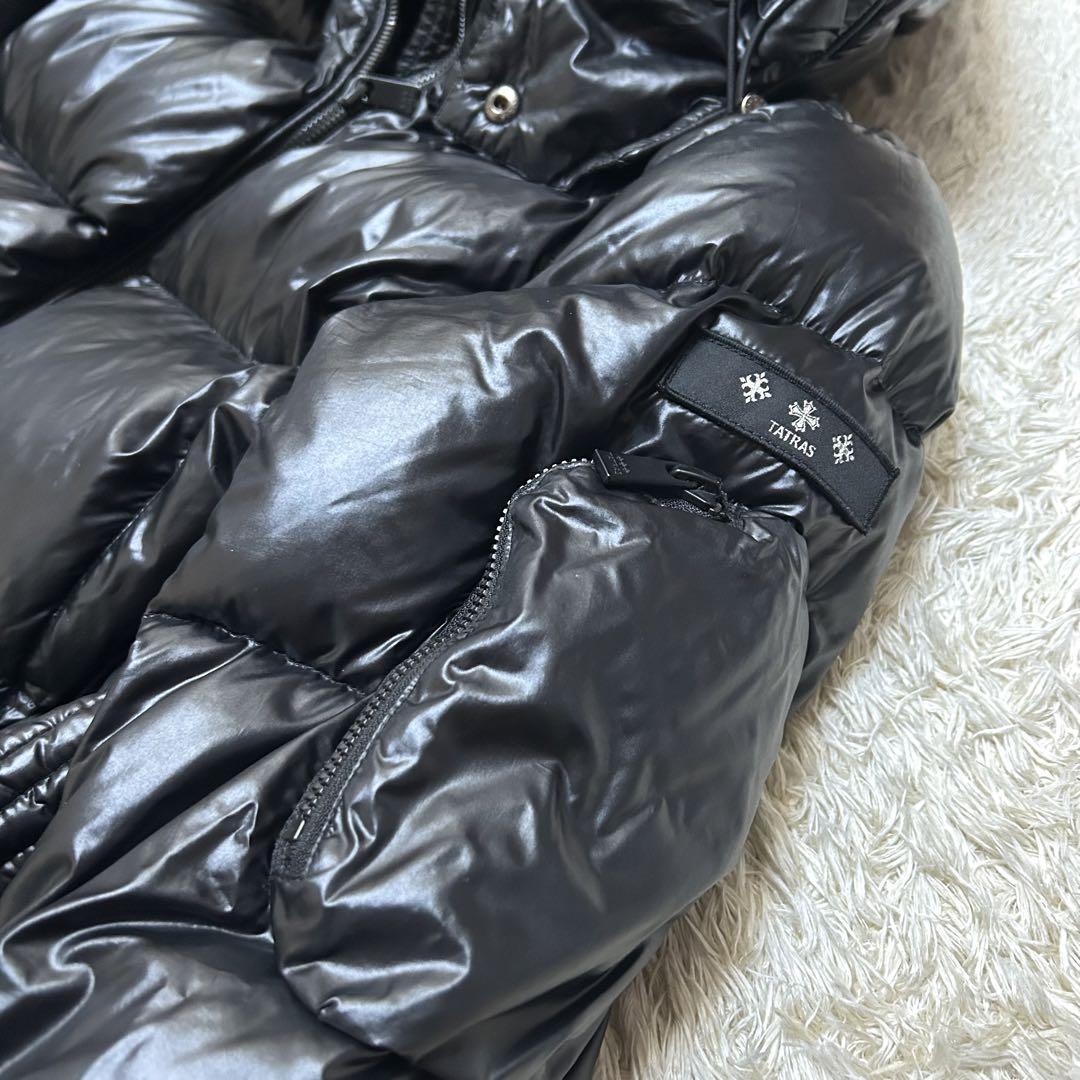 極美品 タトラス ダウンジャケット BELBO ベルボ ナイロン ブラック L