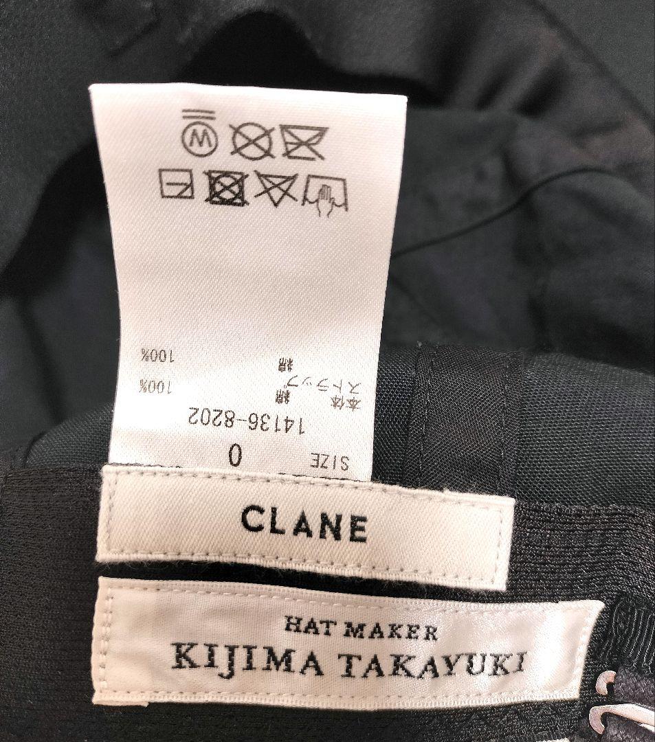 CLANE×KIJIMA TAKAYUKI　CAP　黒