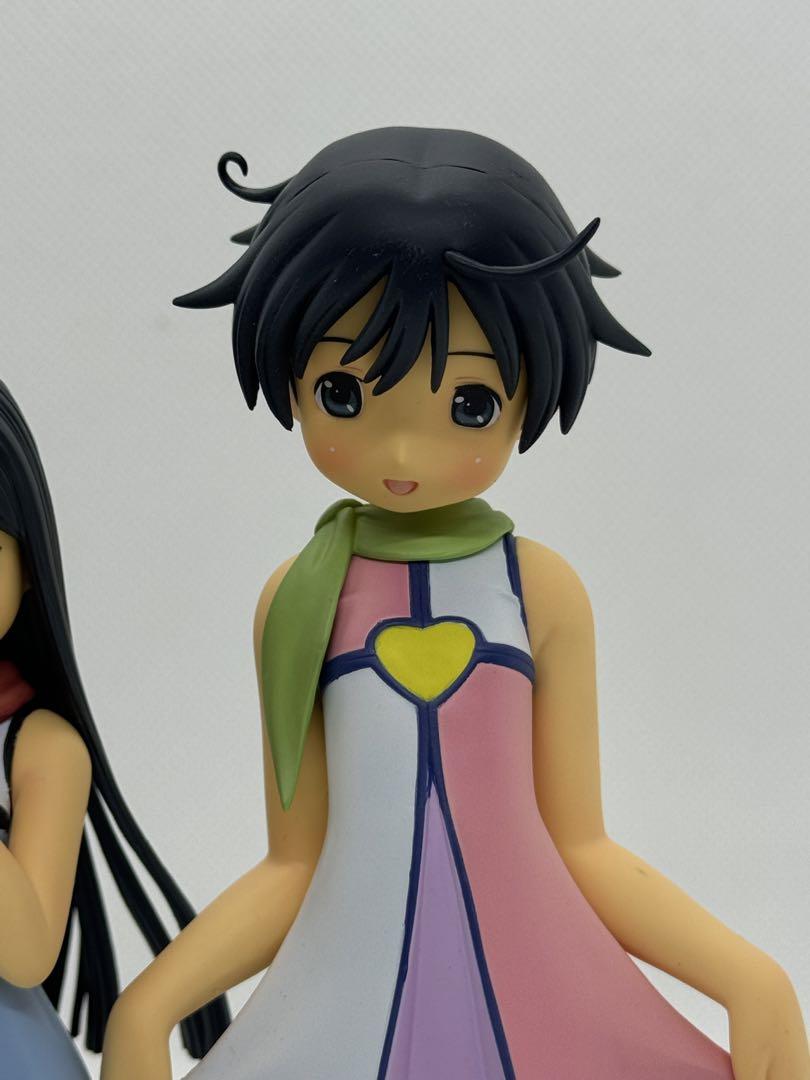中古開封品 ぺとぺとさん ぺと子＆ちょちょ丸 フィギュア