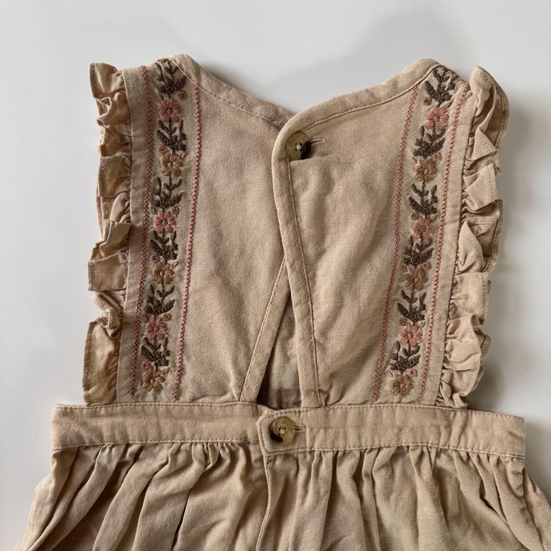 apolina Ginnie Pinafore エプロンワンピース 2-3y
