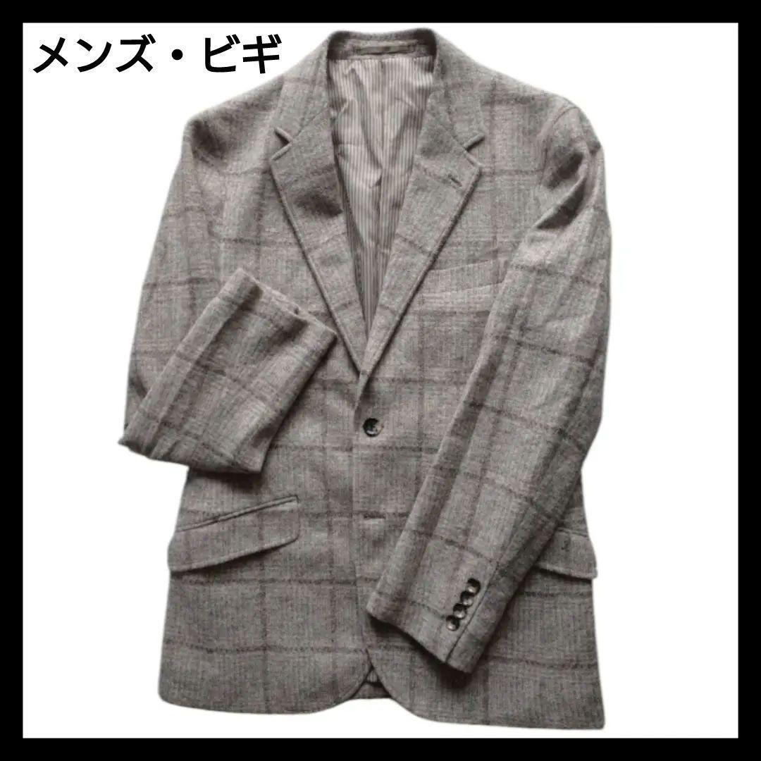 メンズ・ビギ MENS BIGI テーラードジャケット ベージュ /02