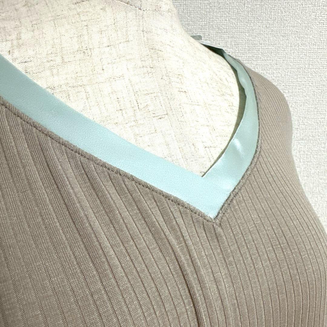 新品未使用タグ付　トリンプ　エスバイスロギーしなやかで美しい長袖トップスL 新 デザインファッション - 新品未使用タグ付 トリンプ エスバイ