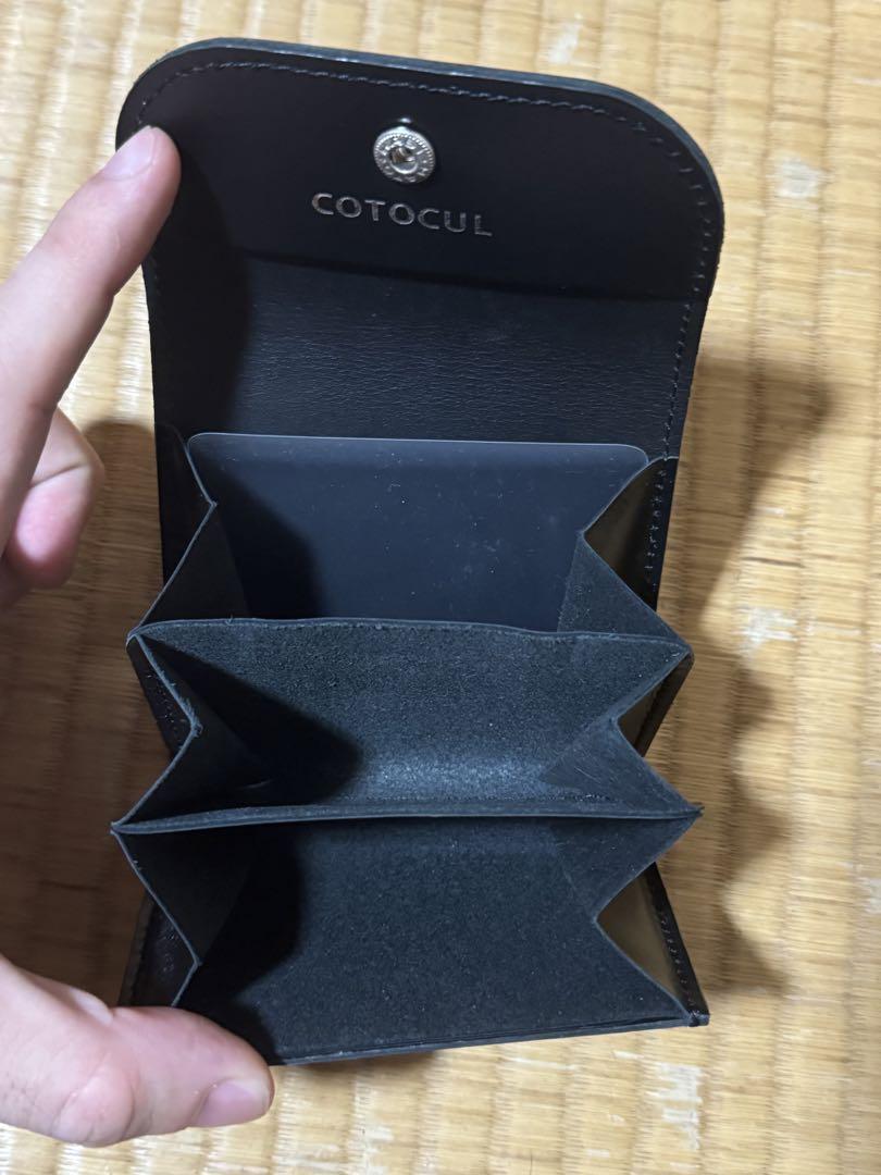 COTOCUL 財布　【COTOCUL】コトカル財布 レザー ブラック