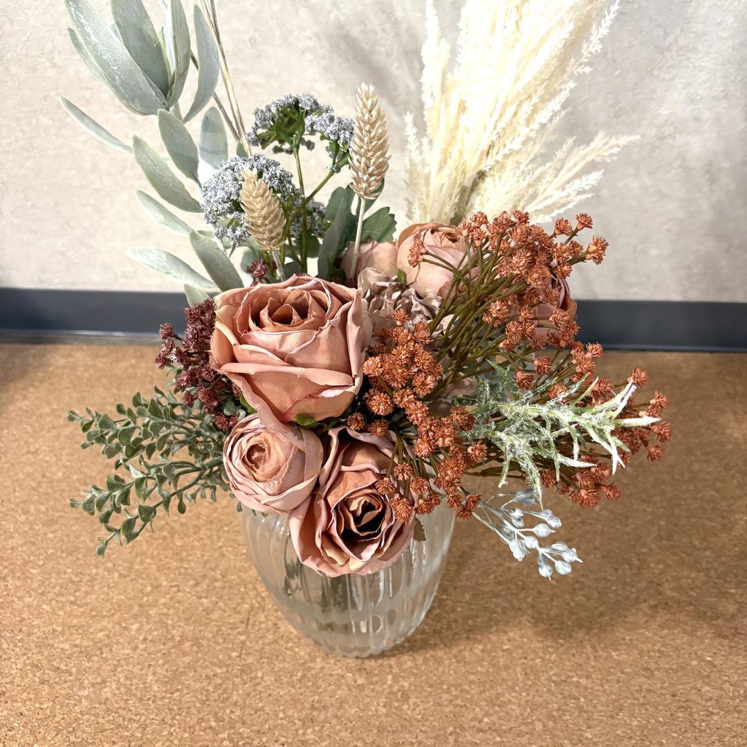 ブーケ花材　まとめて　アートフラワー　新品含む