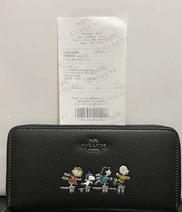 格安正規店 coach コーチ 長財布 財布 スヌーピー コラボ パッチワーク sk2jg-m13070150826 定番人気格安