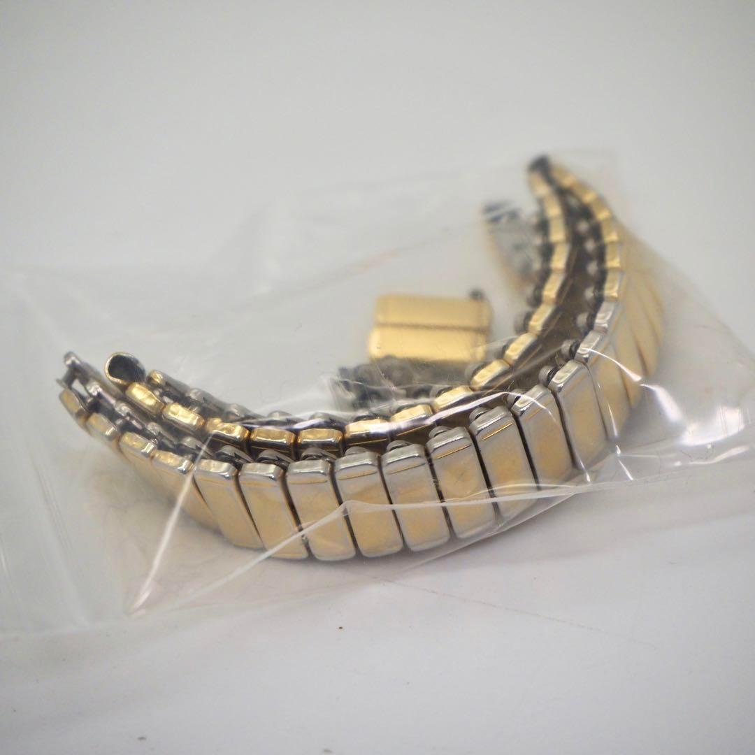 114【美品】SEIKO エクセリーヌ 時計 6Pダイヤ ゴールド オーバル