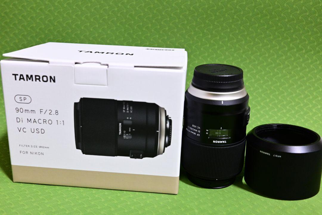 タムロン SP 90mm F/2.8 Di MACRO ニコンF レンズ(単焦点)