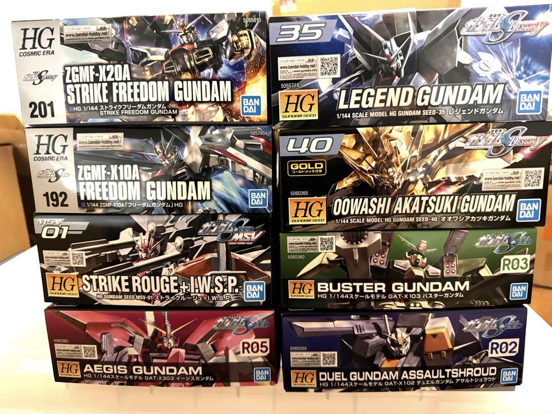 ガンプラまとめ売りです SEED系 模型・プラモデル|HG(ハイグレード) ガンプラまとめ売りです SEED系 模型・プラモデル|HG(ハイグレード)