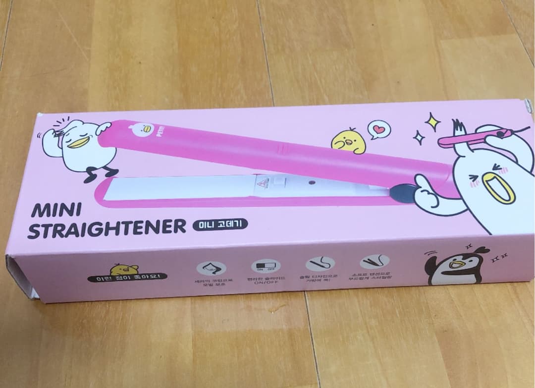 メルカリ ミニサイズ ストレートアイロン ヘアアイロン 韓国 800 中古や未使用のフリマ