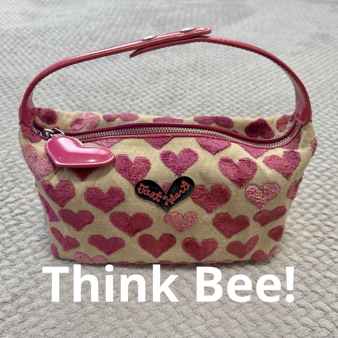 楽天市場】Think Bee！(シンクビー) ゼブラ柄 ハート トート