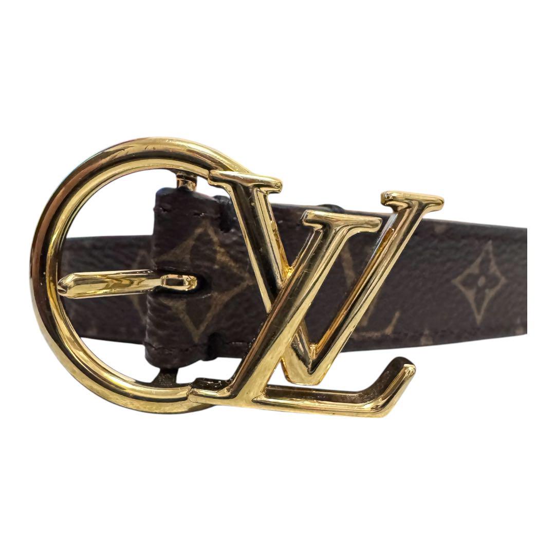 Louis Vuitton ブラウンレザーベルト ※最終値下げ