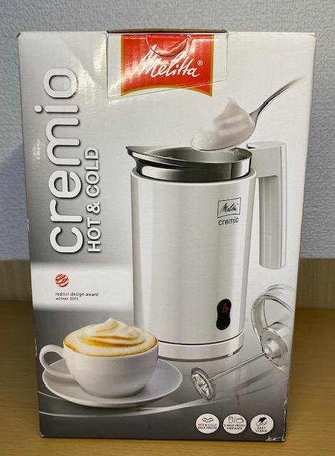 【未使用品】メリタ ミルクフォーマー クレミオ(Cremio) MJ-121/W