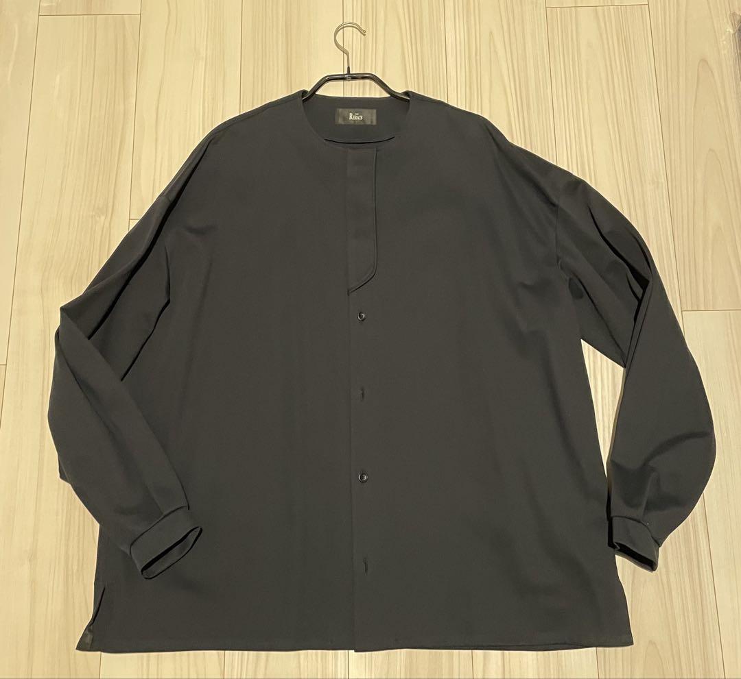 トップス THE RERACS NO COLLAR SHIRTS THE RERACS NO COLLAR SHIRTS