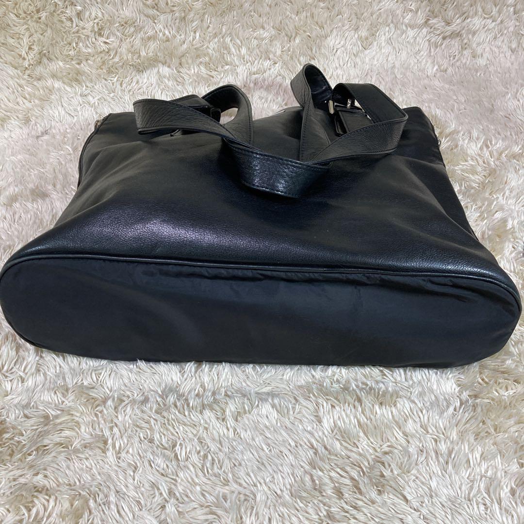 ANNE KLEIN II アンクライン 本革 ビジネストートバック