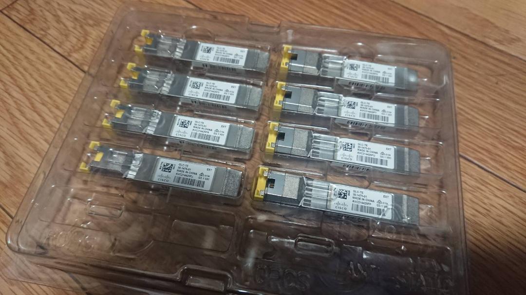 【セット出品】Cisco 純正 シスコ 1G GLC-TE