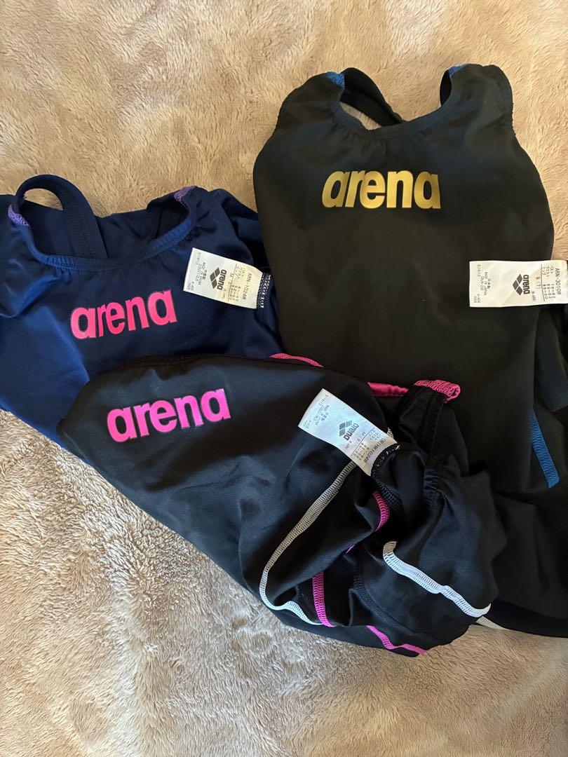fina 競泳水着　レディース　3枚セット　arena