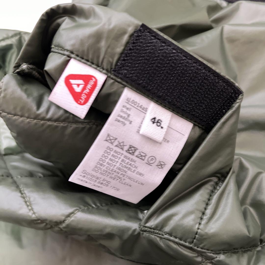 新品 23ss soloist ソロイスト キルティング ベスト ポンチョ 46 画像15