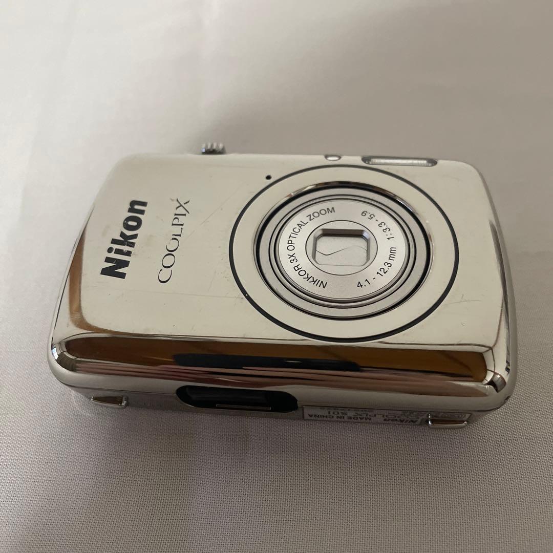 Nikon COOLPIX S01 SILVER クールピクス ニコン