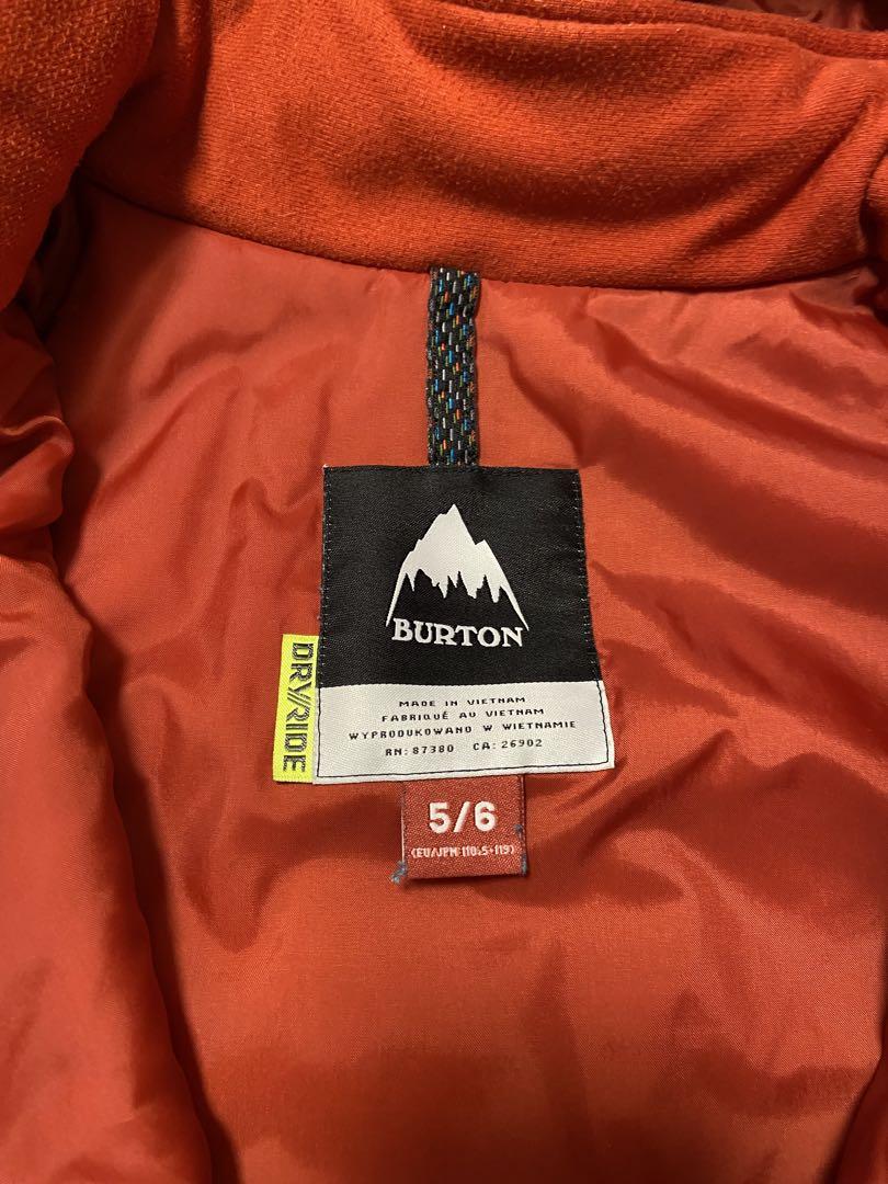 Burton 子供用スノーボードウェア 5/6サイズ