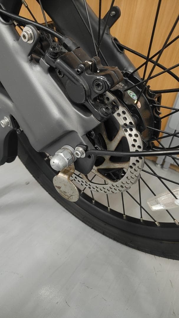 【リユース品】折りたたみ電動アシスト自転車 ERWAY A02 グレー