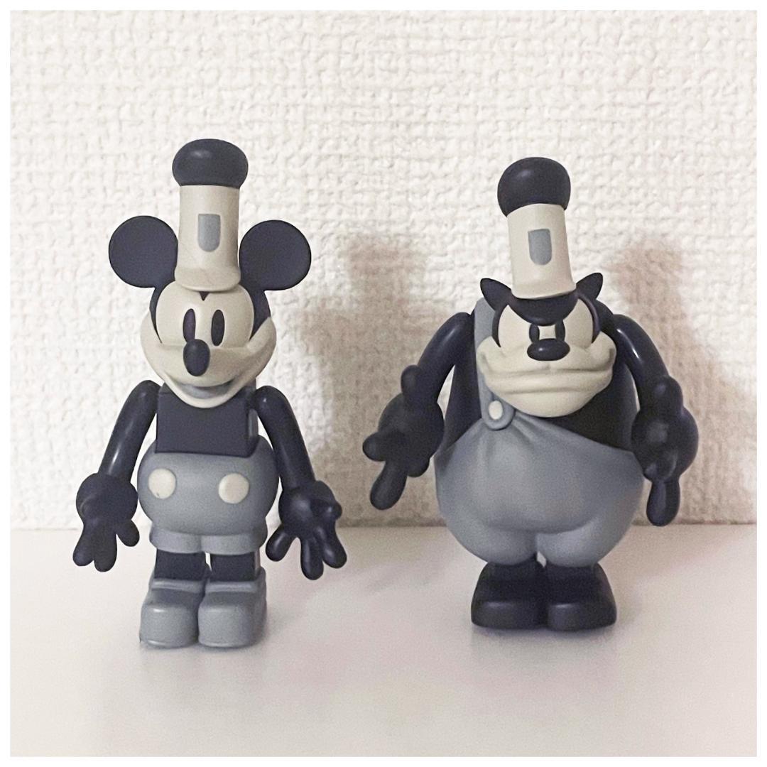 ミッキーマウス フィギュア キューブリック キューブリック ミッキーマウス ピート フィギュアセット 蒸気船