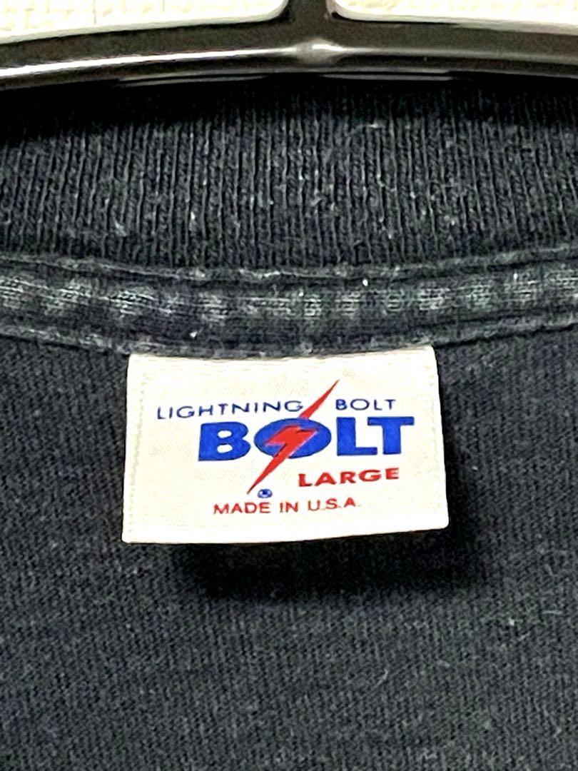 通販 公式サイト - 驚きの激安価格 90s USA製 ライトニングボルト BAJA Tシャツ 黒 Lサイズ - メルカリ トップス