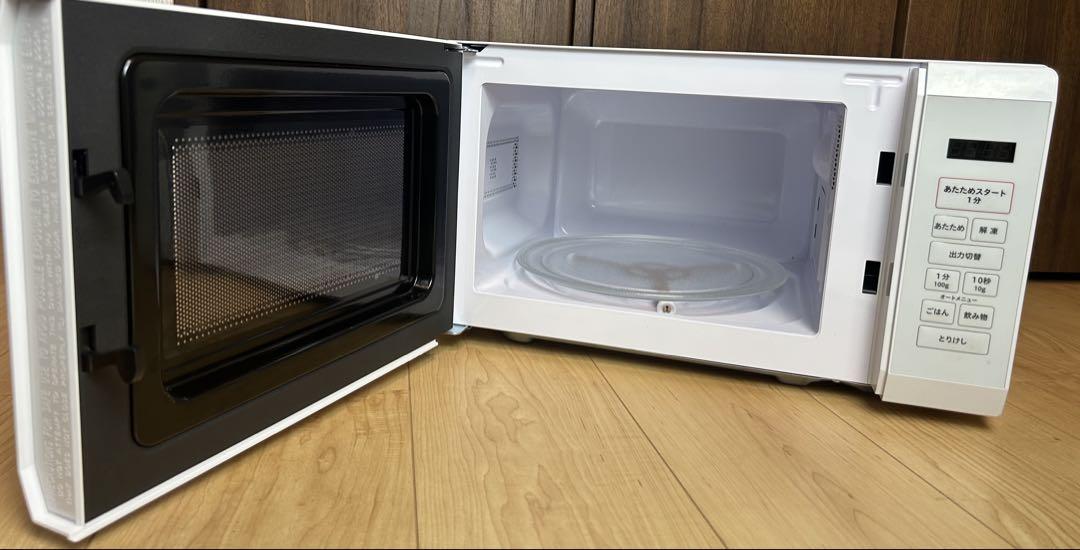 Y 美品 山善 電子レンジ OB-R17TA 2024年製 50/60Hz共有