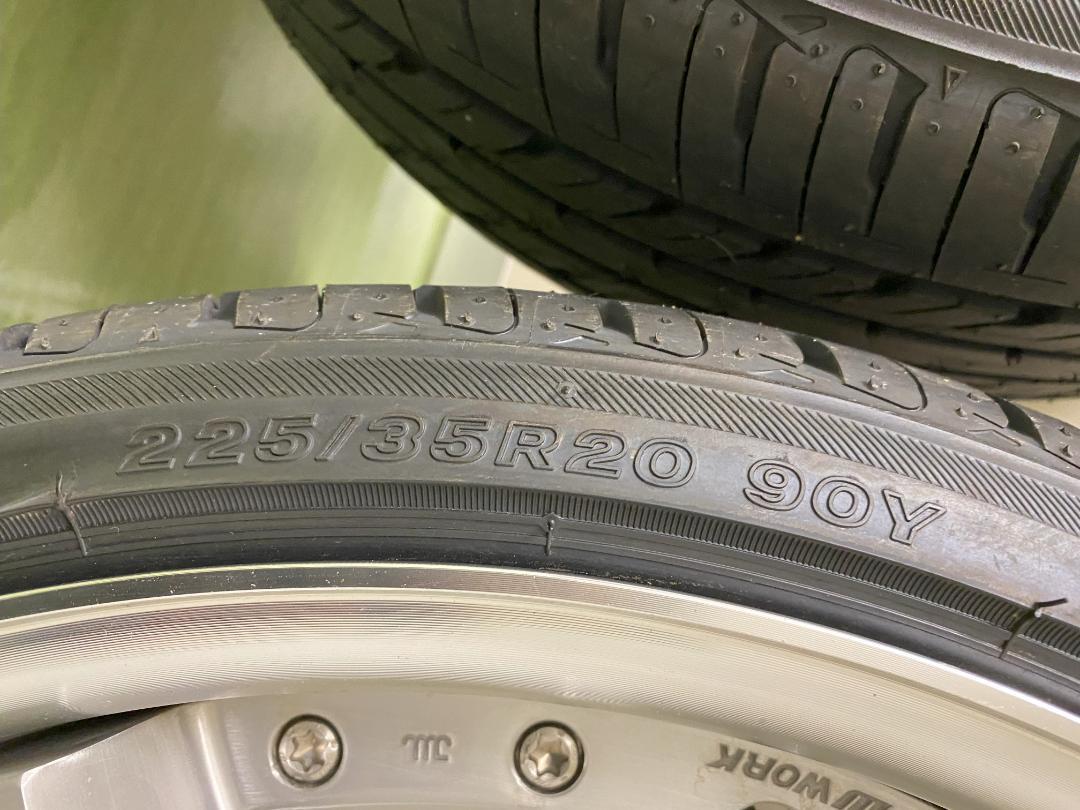 20インチ タイヤ・ホイールセット 225/35R20
