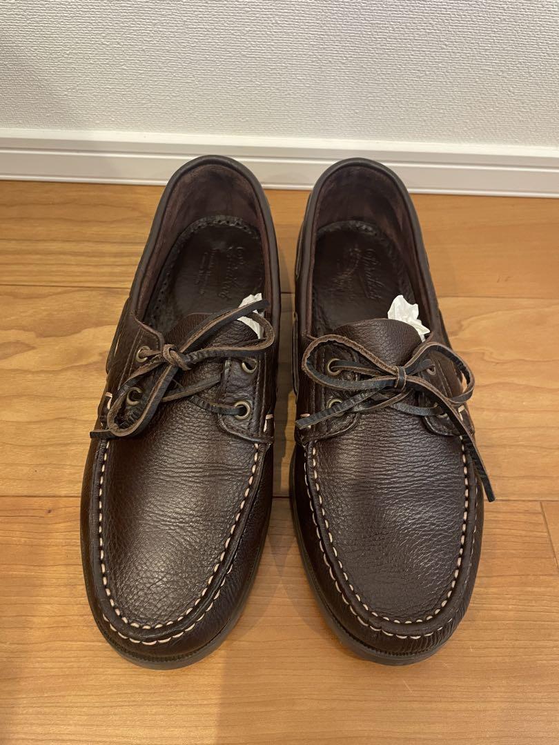 【美品】Paraboot (パラブーツ)BARTH（モカシン/デッキシューズ）