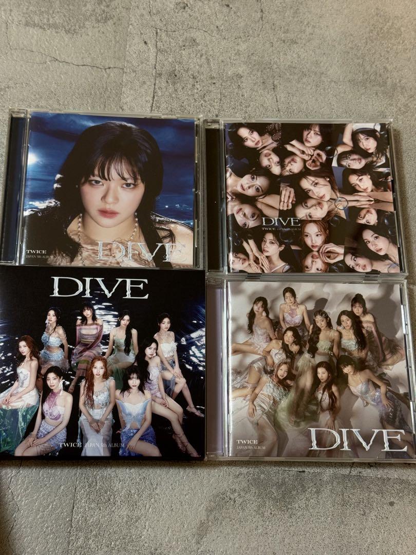 TWICE - Twice アルバム　（バラ可） TWICE JAPAN 5th ALBUM「DIVE」バラ売り可 - メルカリ