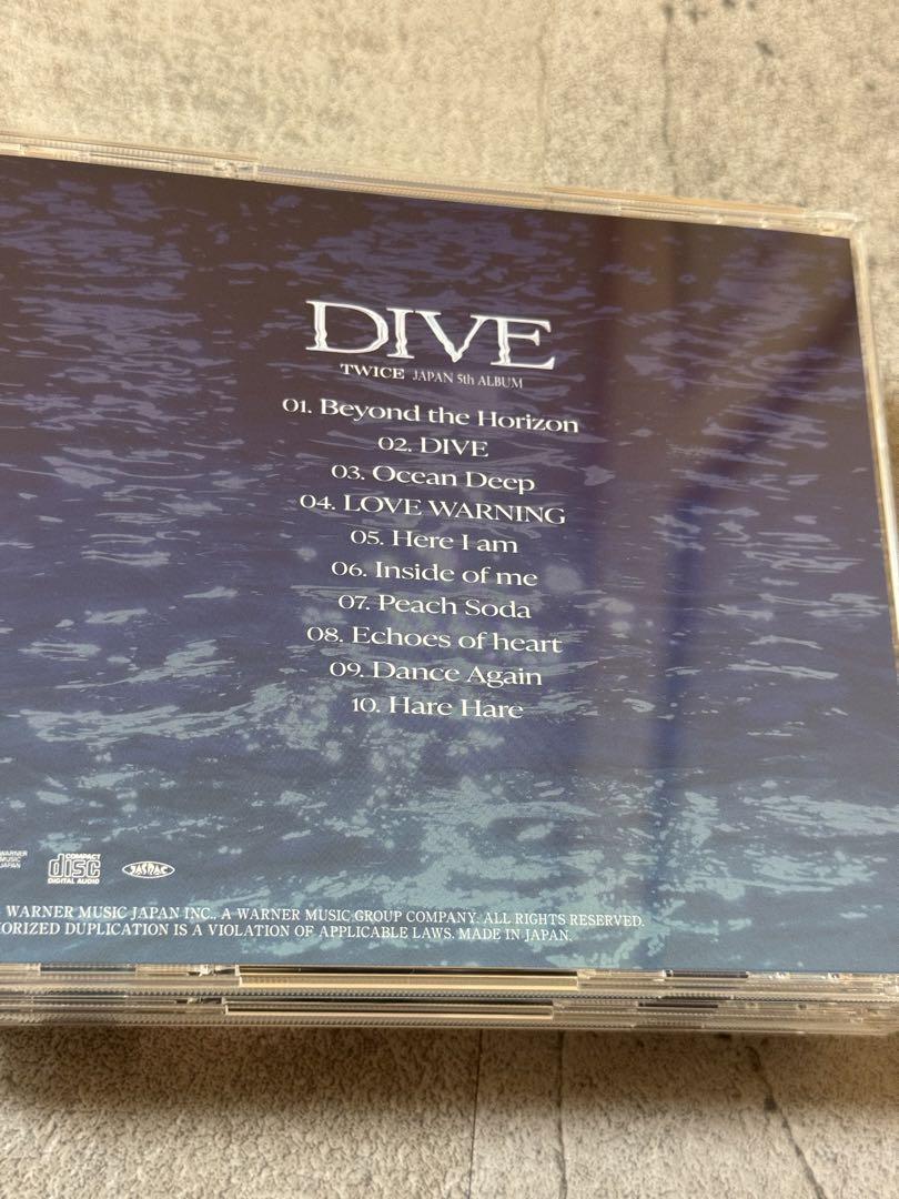 TWICE - Twice アルバム　（バラ可） TWICE JAPAN 5th ALBUM「DIVE」バラ売り可 - メルカリ