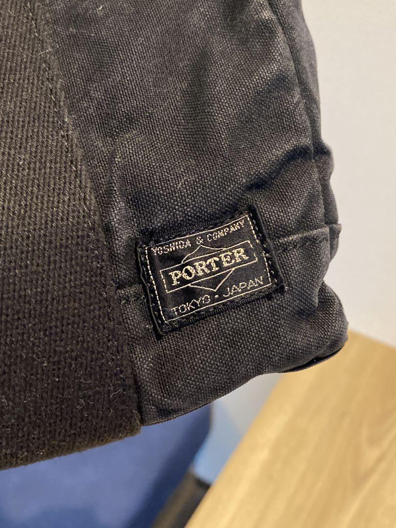 ポーター ペイントトートバッグ ブラック PORTER 吉田カバン