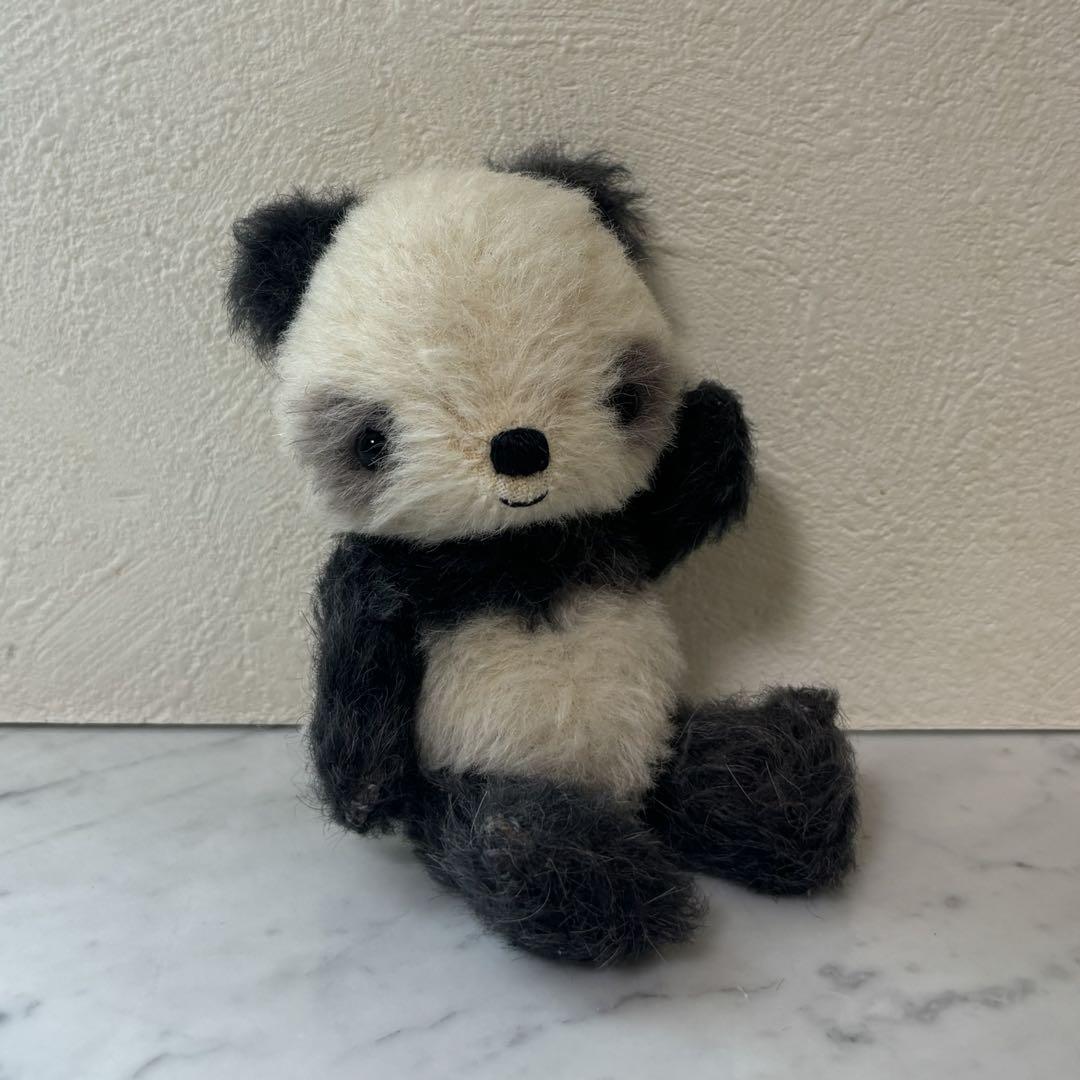 【開店記念セール！】 いわさきちより アーティスト 作家 テディベア パンダ ぬいぐるみ
