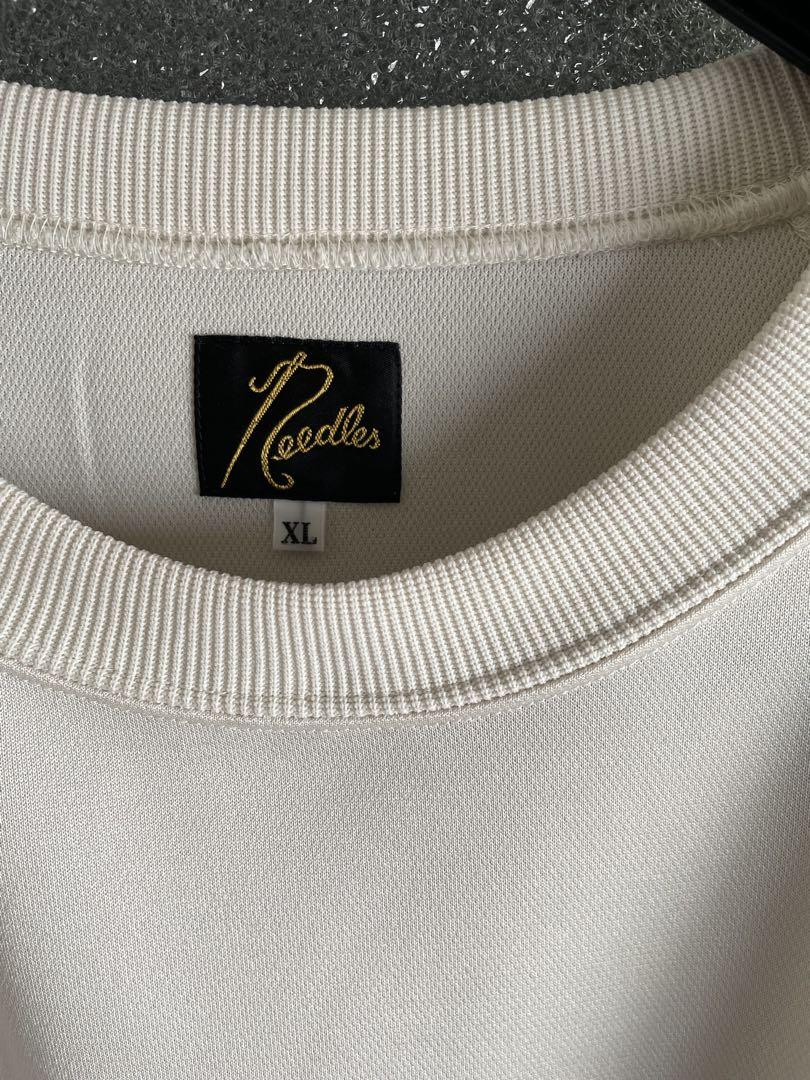 Needles XL クリーム色 Tシャツ