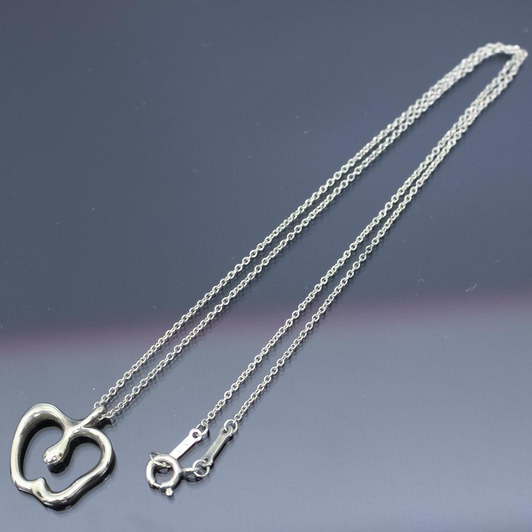 在庫日本製 ティファニー エルサ ペレッティ アップル ネックレス シルバー925 Zr058-m13099918282 大人気好評