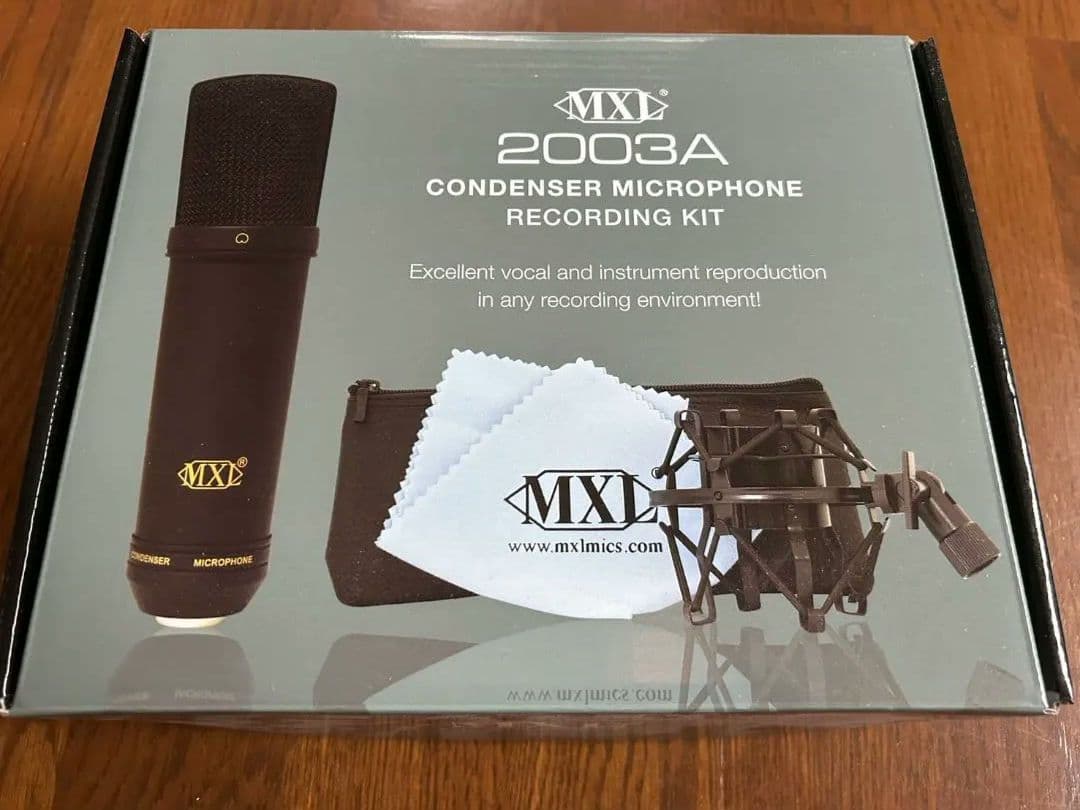 MXL 2003A コンデンサーマイク レコーディングキット