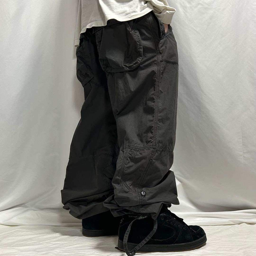 00s Pepejeans 2way パラシュートパンツ ワイドレッグ Tech 00s Pepejeans 2way パラシュートパンツ ワイドレッグ Tech