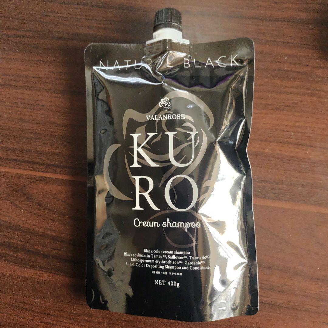 VALANROSE KURO Cream shampoo 400g - メルカリ