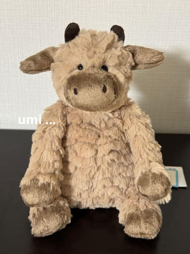 新作Jellycat Fuddles Calf 新品タグ付き
