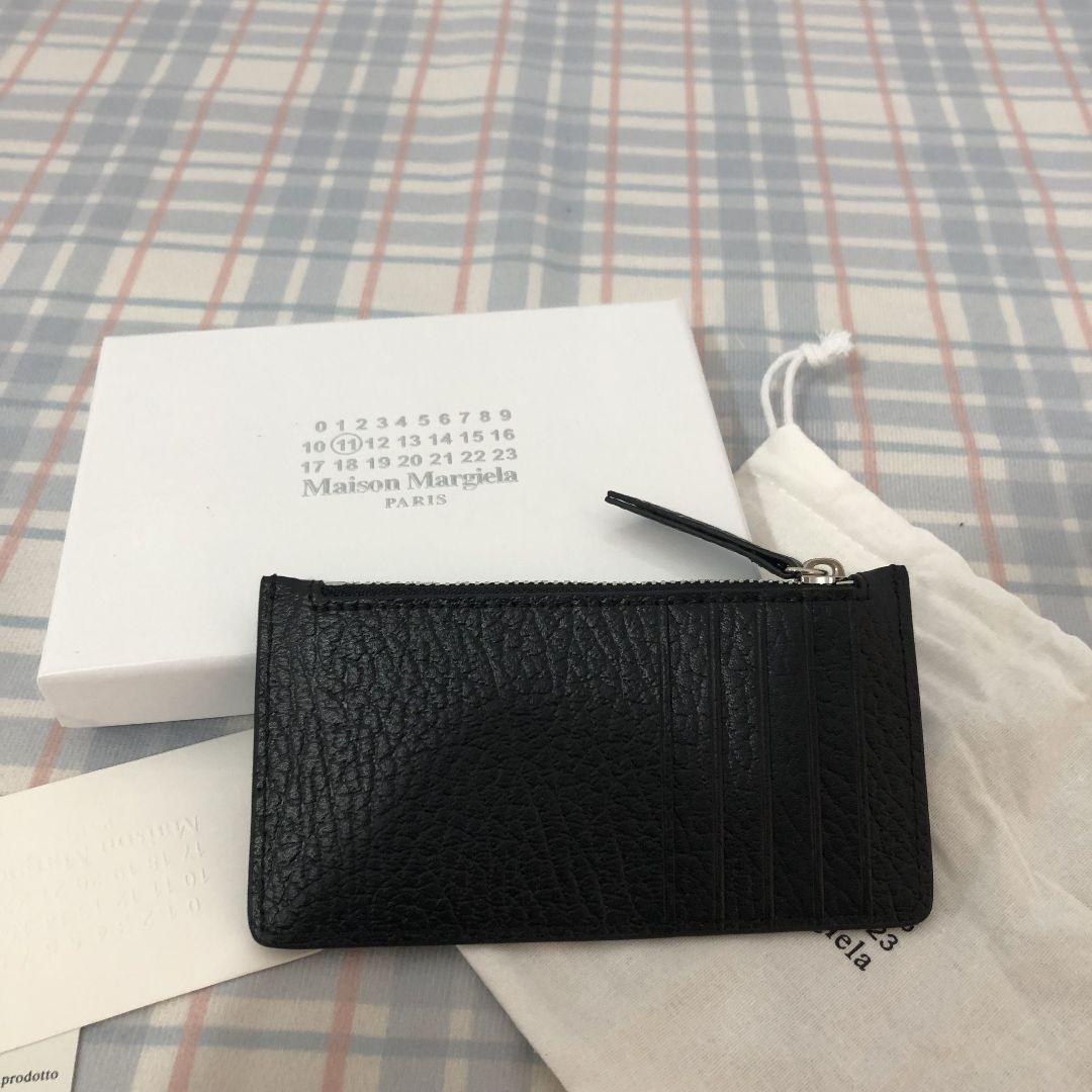 Maison Margiela MM6 小銭入れファスナーカードケースブラック