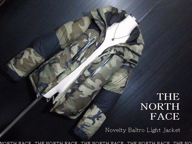 NORTH FACE/ノースフェイスノベルティーバルトロJKT カモフラダウンM
