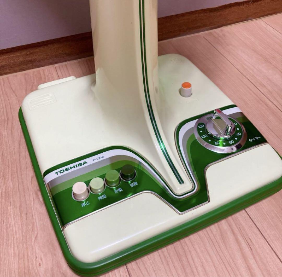 【美品】TOSHIBA 扇風機 昭和レトロ ヴィンテージ アンティーク